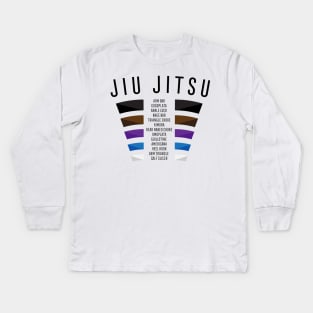 Jiu Jitsu Kids Long Sleeve T-Shirt